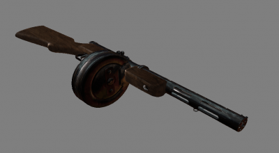 Пистолет-пулемёт Дегтярёва (Degtyarev submachine gun)